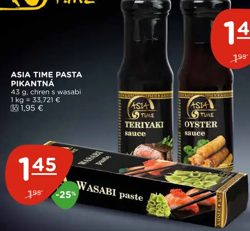 Asia Time pasta pikatná