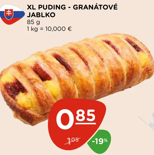 XL puding granátové jablko