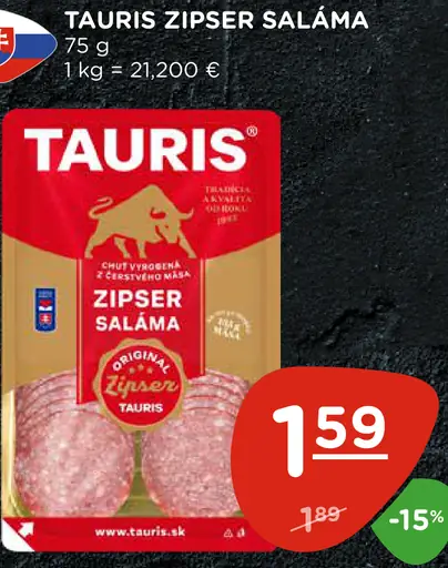 Tauris Zipser saláma