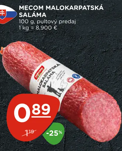 Mecom Malokarpatská saláma