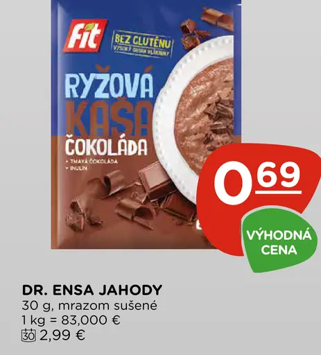 Dr. Ensa jahody sušené mrazom