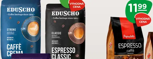 Popradská Espresso caffé zrnková káva
