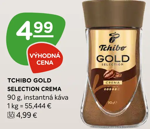 Tchibo Gold Selection Crema instantná káva