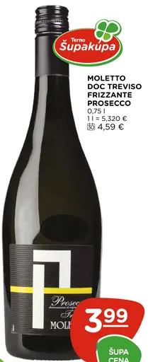 Moletto DOC Treviso Frizzante Prosecco