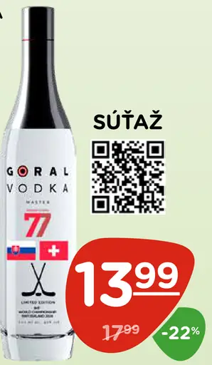 Goral vodka Master IHF Edition