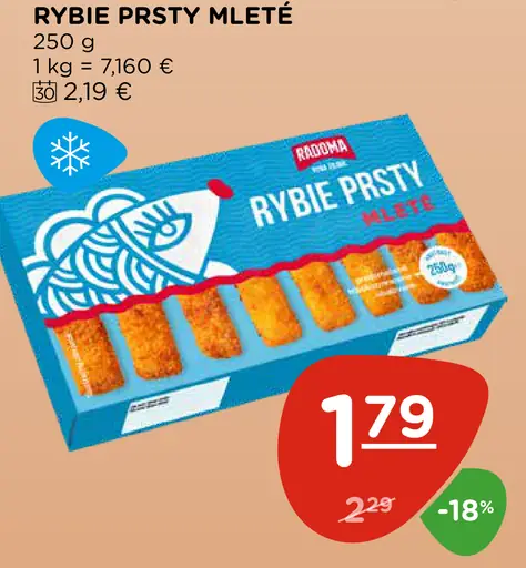 Rybí prsty mleté