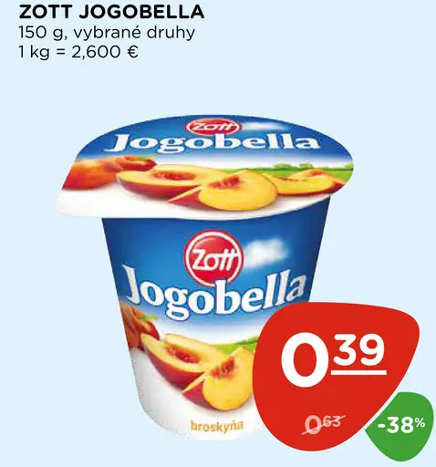 Zott Jogobella Jogurt