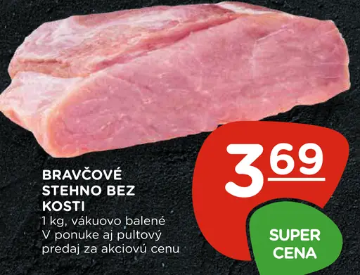 Bravčové karé bez kosti vákuovo balené