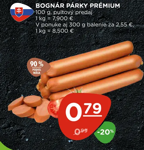 Bognár Párky premium