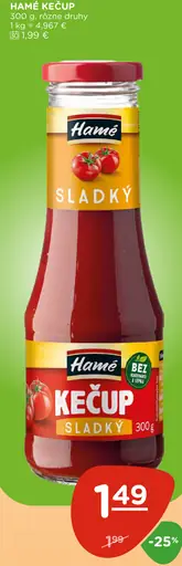 Hamé Kečup sladký