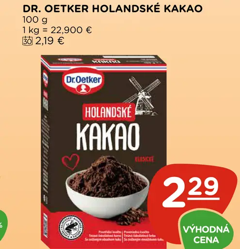 Dr. Oetker Holandské kakao