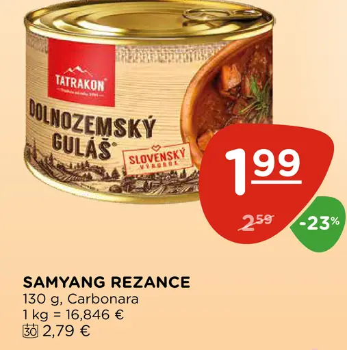 Tatrakon Dolnozemský guláš