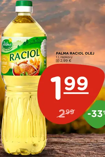 Palma Raciol Repkový olej