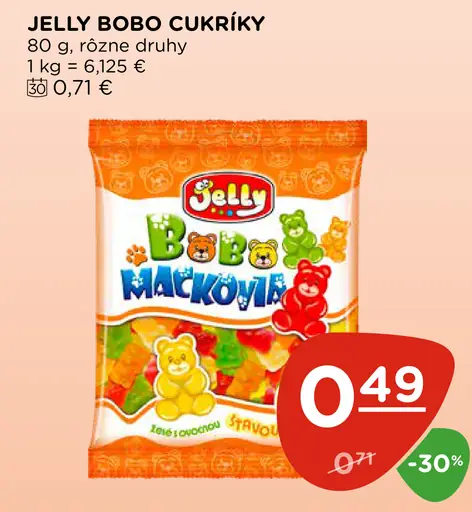 Jelly Bobo cukríky