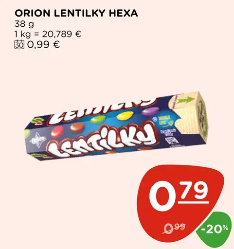 Orion Lentilky Hexa