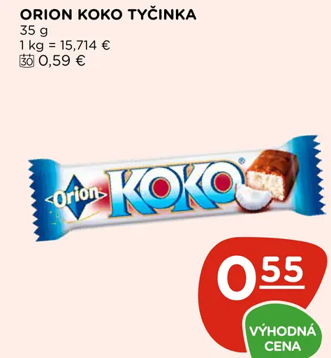 Orion Koko tyčinka