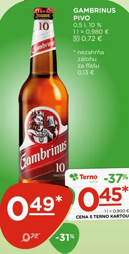 Gambrinus pivo