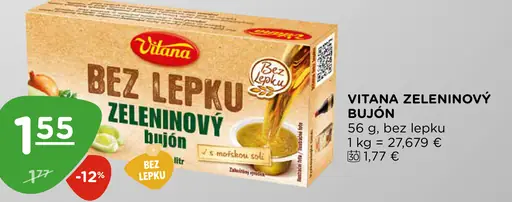 Vitana Zeleninový bujón bez lepku