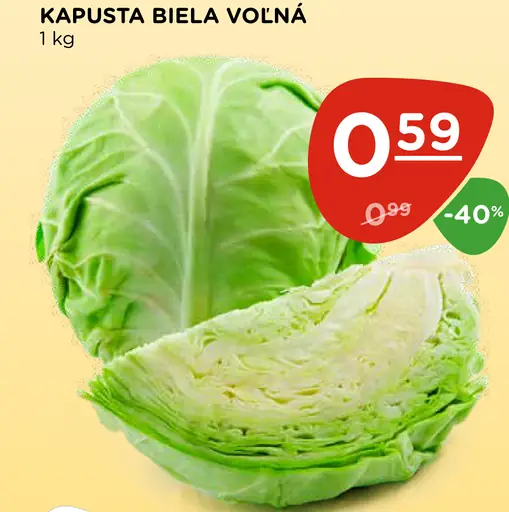 Kapusta biela voľná