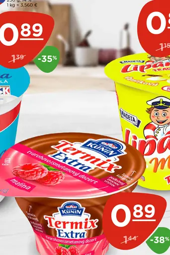 Kunín Termix kakaový dezert