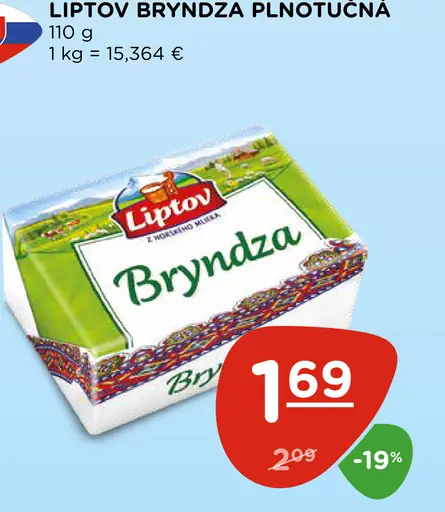 Liptov Bryndza Plnotučná