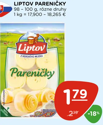 Liptov pareničky syr