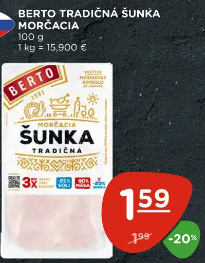 Berto Tradičná šunka
