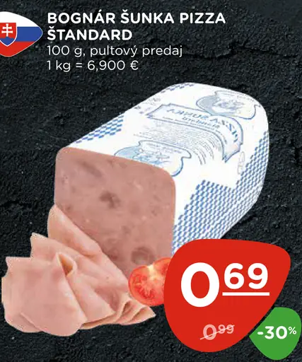 Bognár Šunka pizza štandard