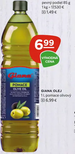 Giana olivový olej