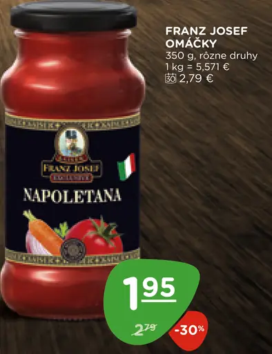 Franz Josef omáčka Napoletana