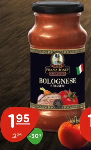 Franz Josef omáčka bolognese s mäsom