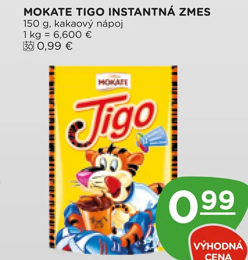 Mokate Tigo instantná kakaová zmes