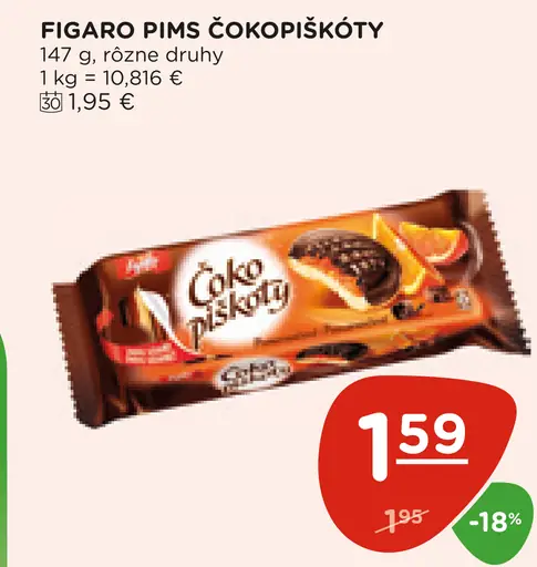 Figaro Pims čokopiškóty