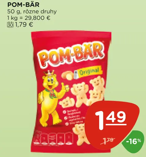 Pom-Bär zemiakové chrumky