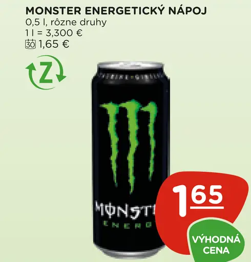 Monster Energetický Nápoj