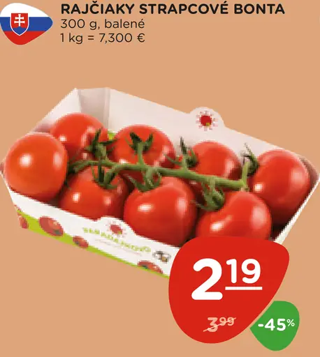 Rajčiaky strapcové Bonta