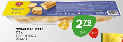 Schar Baguette bez lepku