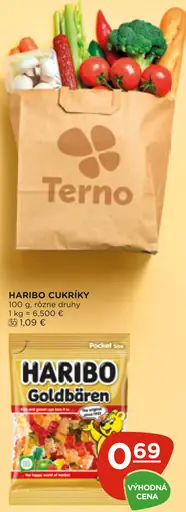 Haribo Cukríky Goldbären