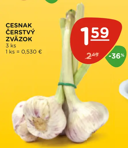 Cesnak čerstvý zväzok