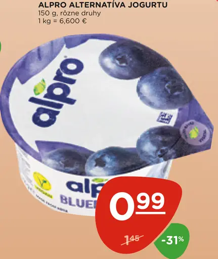 Alpro alternatíva jogurtu