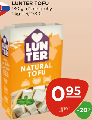 Lunter Natural Tofu