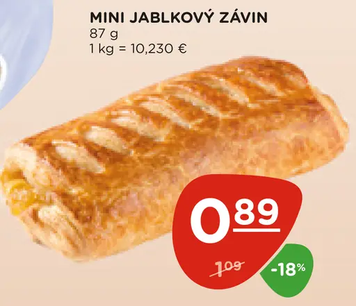 Mini jablkový závin