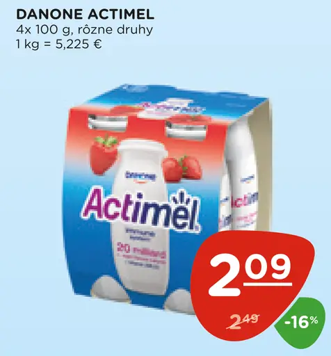 Danone Actimel probiotický nápoj