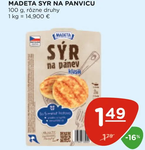 Madeta Syr na panvicu