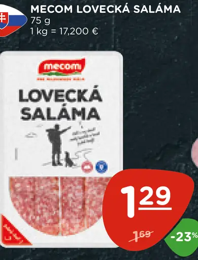 Mecom Lovecká saláma