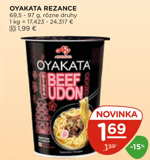 Oyakata rezance Beef Udon