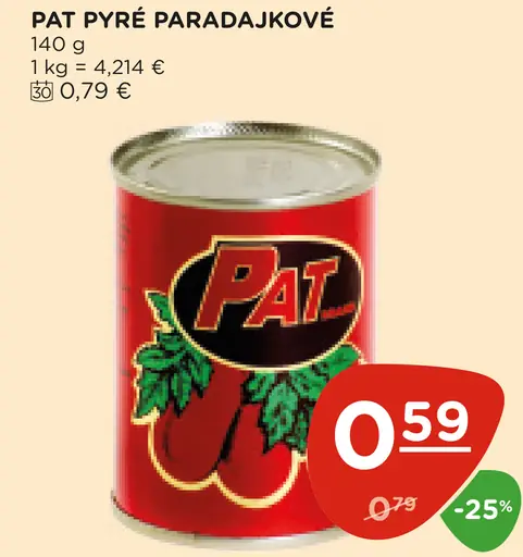 PAT paradajkové pyré