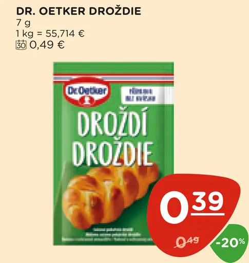 Dr. Oetker Droždie
