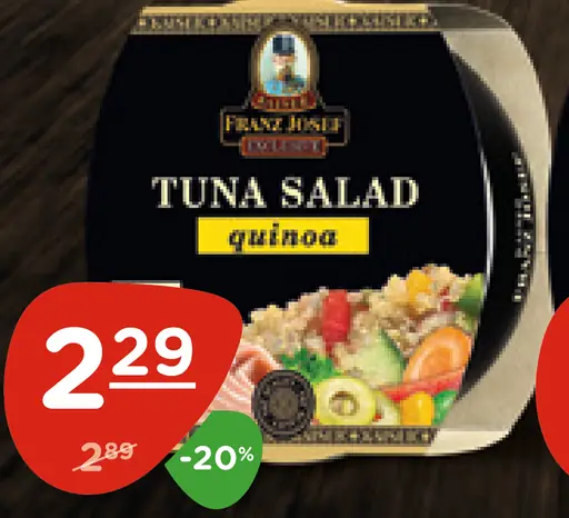 Franz Josef Tuniakový šalát quinoa