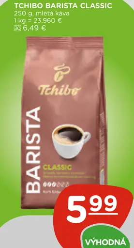 Tchibo Barista Classic pražená mletá káva